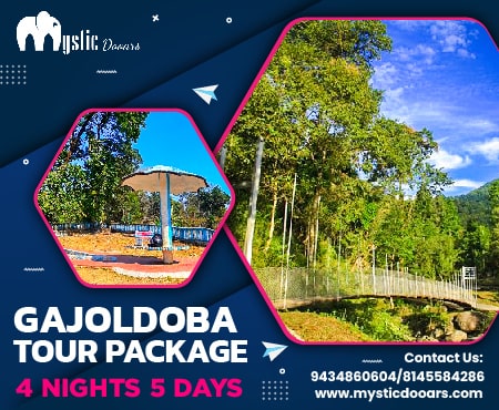Gajoldoba-Lataguri Package Tour 5 Days